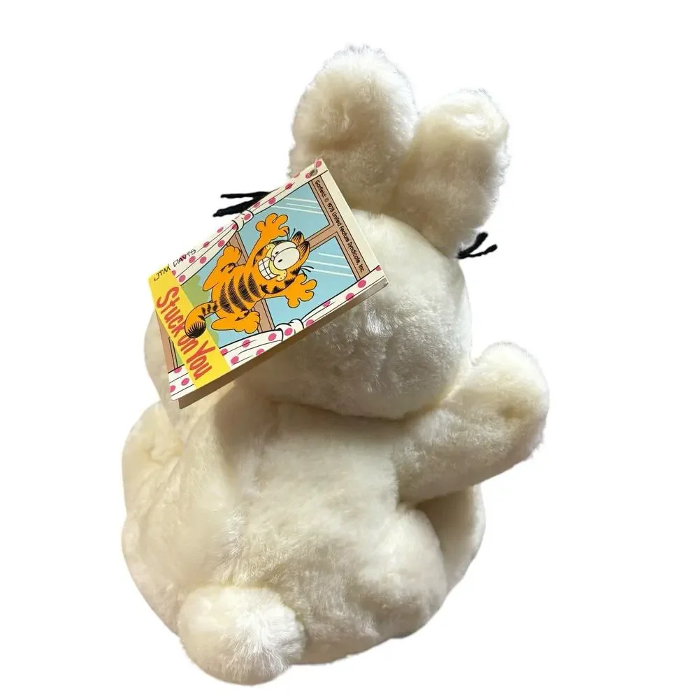 Vintage 1981 Dakin Garfield Cat “Stuck On You” Bunny Suction Cup Plush NWT Rare